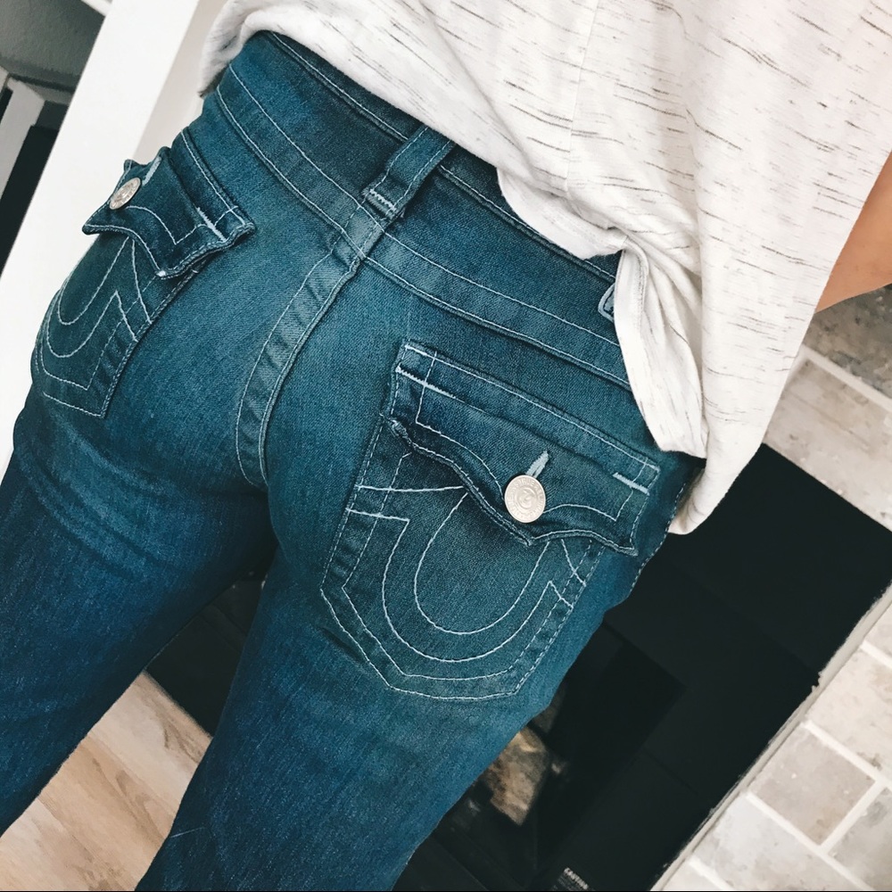 True Religion Cropped Jean